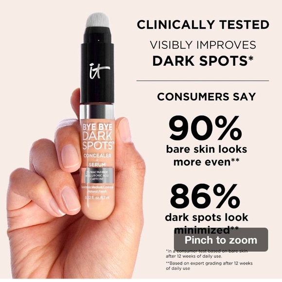 IT Cosmetics Bye Bye Dark Spots Concealer Serum - Natural Finish (Light Cool 20) - Picture 1 of 11